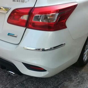 汽车保险杠防撞条前后杠车尾防撞胶条通用防刮擦车身装饰防护贴条