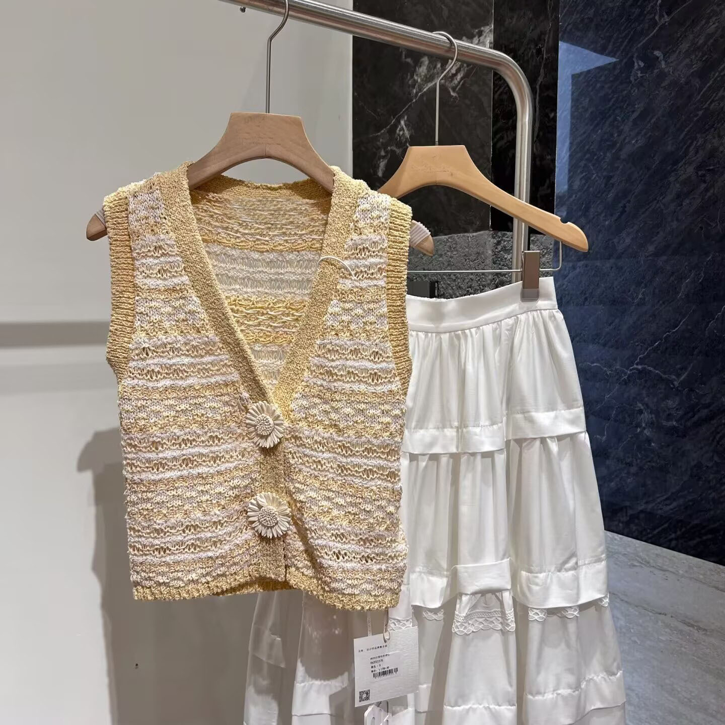 小香風上衣重工編織粗花呢馬甲