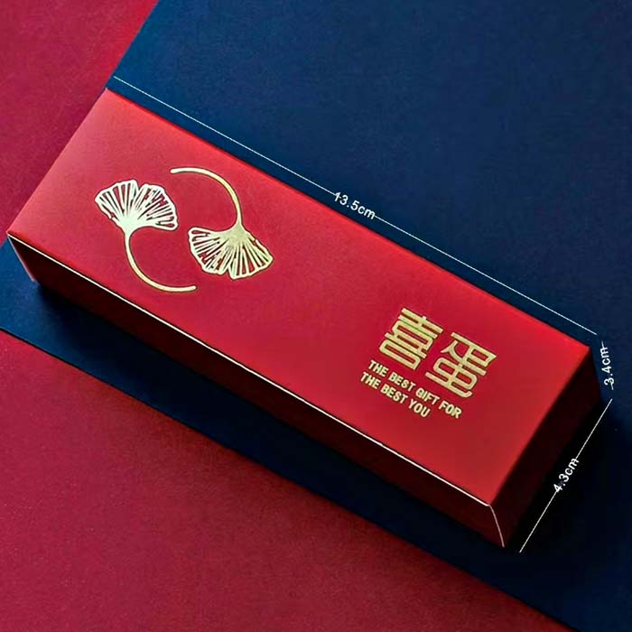 红色小号结婚喜糖盒好想你红枣喜蛋包装盒伴手礼盒空盒塑料鸡蛋托