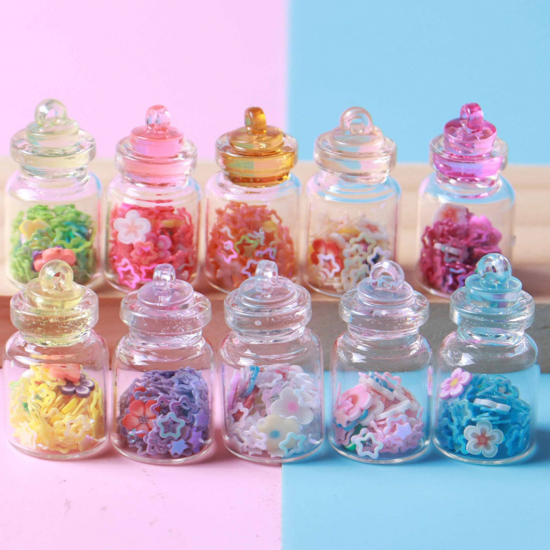 【老师推荐】玻璃星星亮片许愿漂