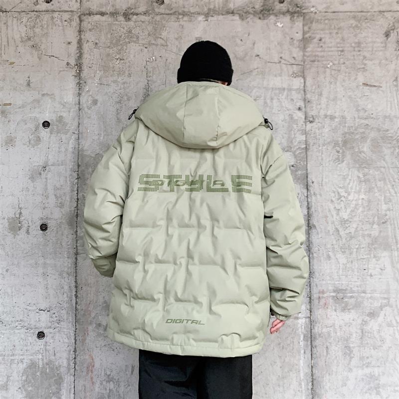 2025冬季新款轻薄大码羽绒服男士连帽户外宽松轻便羽绒衣保暖外套