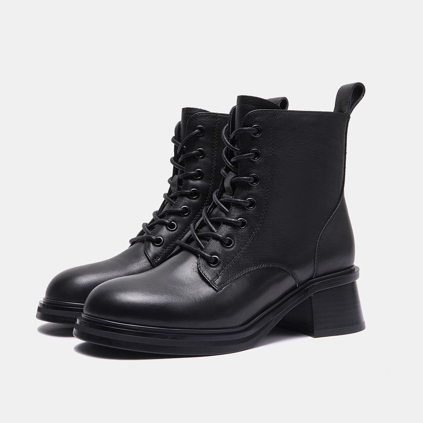 【原1399A.n原厂丨专利版型瘦瘦靴】跟5.5cm粗跟休闲短靴825-1