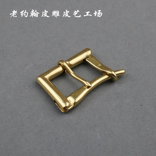 纯铜英式消防员皮带扣头