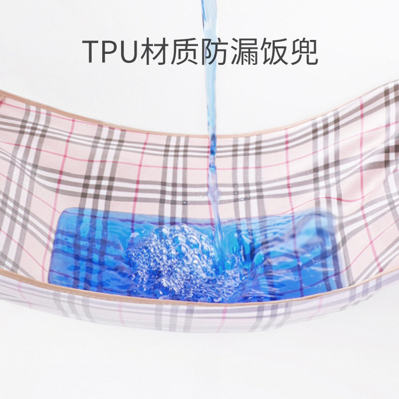 老人围嘴吃饭用的围兜成人可拆食饭兜加宽加长防水易清理可