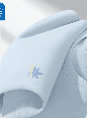 真维斯纯棉短袖t恤男2025新款夏季运动透气男士上衣蓝色半袖男款L