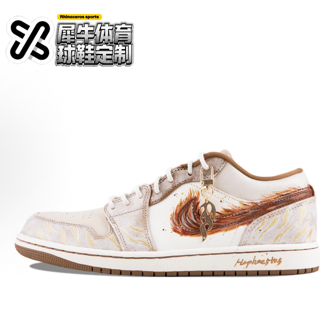 JORDAN定制低帮板鞋男款手绘