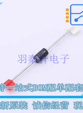 快恢复/超快恢复二极管 1N5400RLG DO-201AD ON 全新原装正品