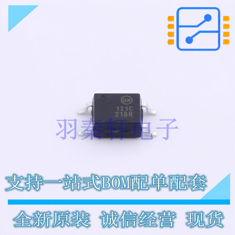 光耦-光电晶体管输出 FODM121CR2 SMD-4P ON 全新原装进口