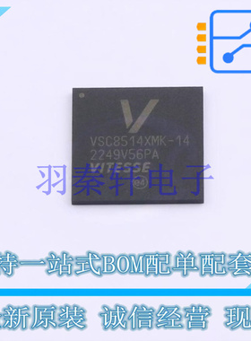电信接口IC VSC8514XMK-14 QFN-138 MIC 全新原装进口
