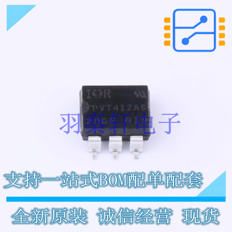 固态继电器-MOS输出(PhotoMOS) PVT412AS-TPBF SMD-6P 全新原装进