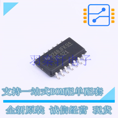 逻辑门 SN74LS21NSR SO-14-208mil TI 全新原装进口