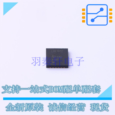 ADC/DAC-专用型 LDC1612DNTR DFN-12 TI 全新原装正品