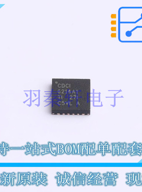 时钟发生器/频率合成器/PLL CDCI6214RGET VQFN-24-EP(4x4) TI 全
