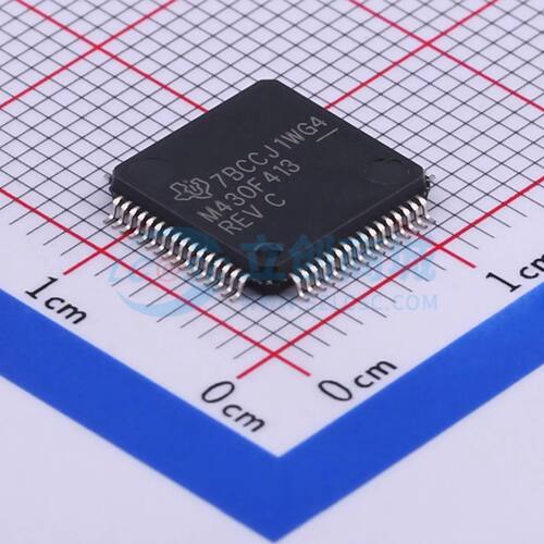 全新MSP430F413IPMR单片机LQFP-64(10x10) 8MHz 16 Bit 8KB