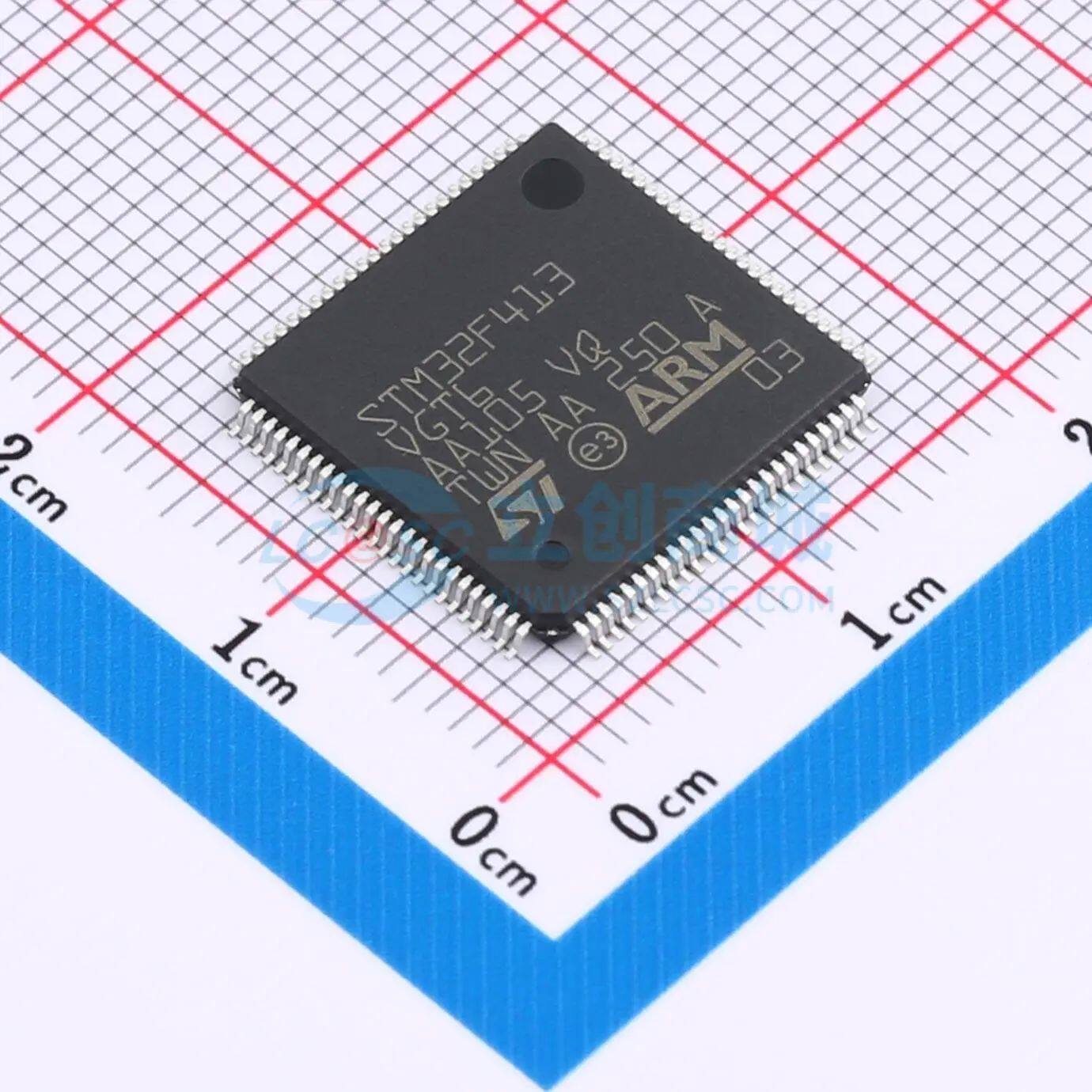 全新STM32F413VGT6TR单片机LQFP-100(14x14) 100MHz 32 Bit 1MB