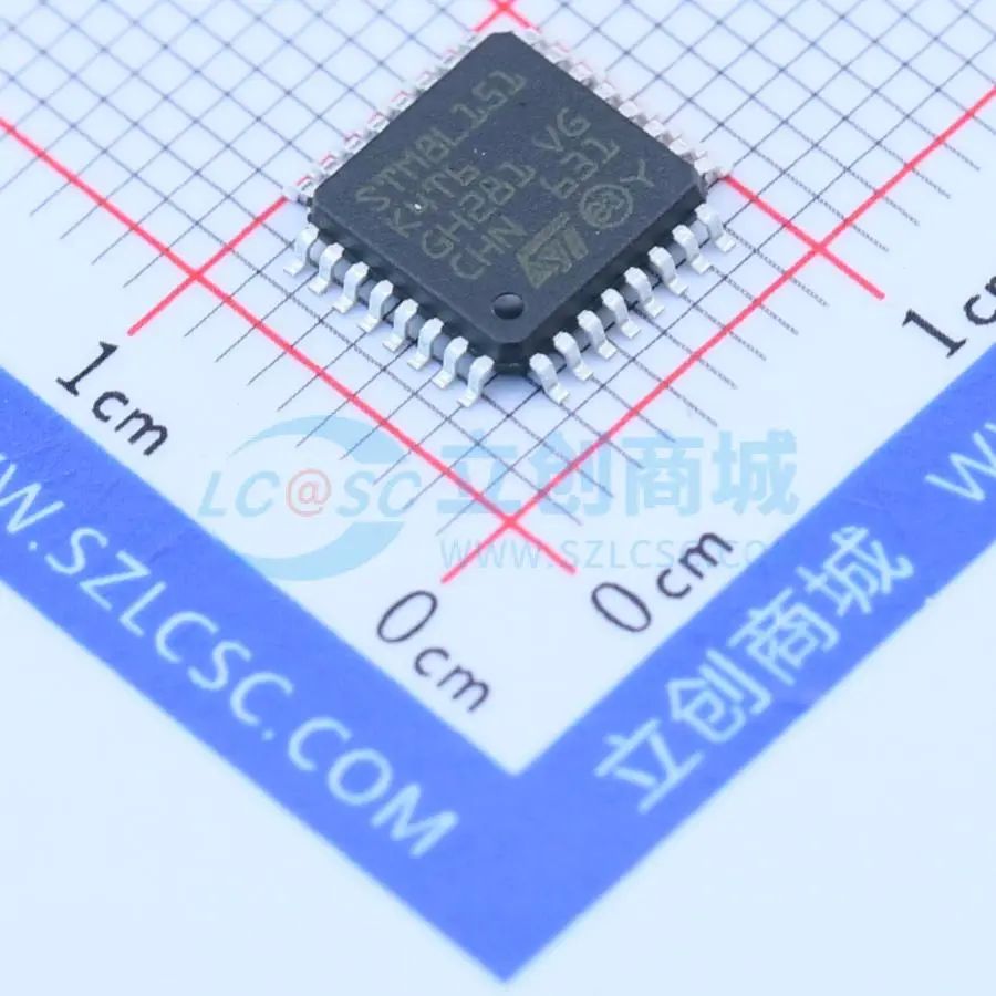全新STM8L151K4T6单片机LQFP-32(7x7) 16MHz 8 Bit 16KB 可开票