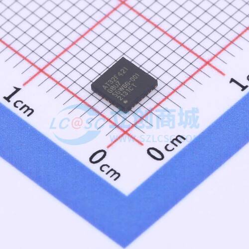 全新AT32F421G8U7单片机QFN-28-EP(4x4) 120MHz 32 Bit 64KB