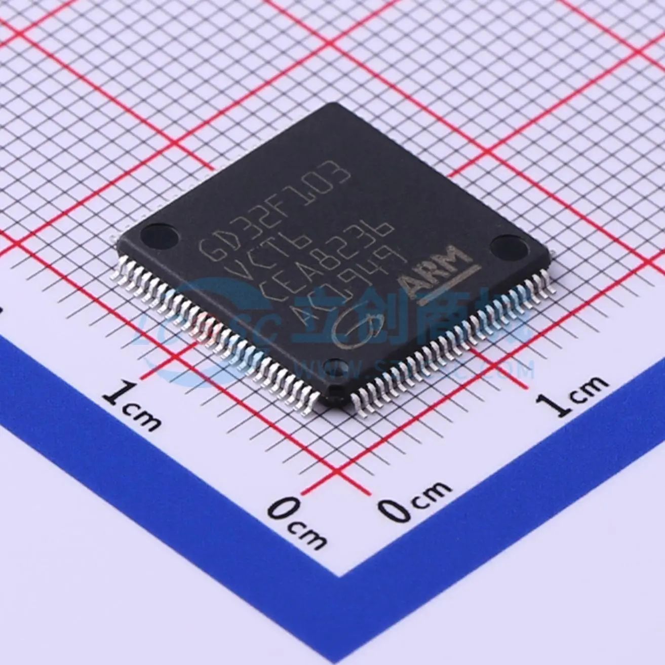 全新GD32F103VCT6单片机LQFP-100(14x14) 108MHz 256KB 可开票