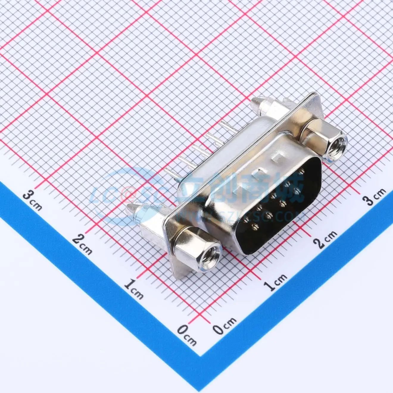DS1034-09MBN044 直插插件 D-Sub/VGA连接器 9P 公座可开票