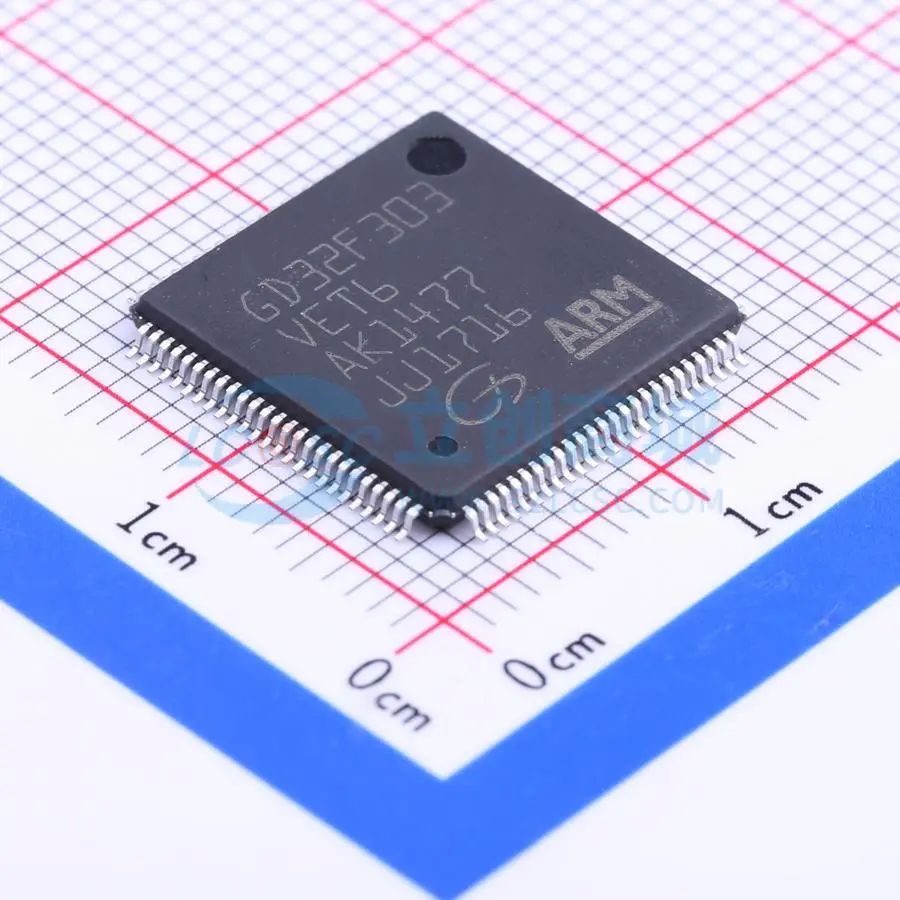 全新GD32F303VET6单片机LQFP-100(14x14) 120MHz 512KB 可开票