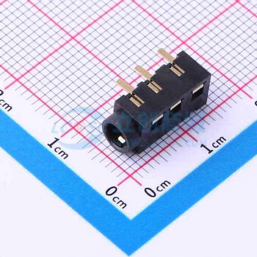 PJ-3200B 音频连接器3.5mm耳机座插件 500mA30V可开票