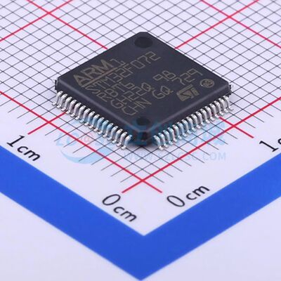 全新STM32F072RBT6单片机LQFP-64(10x10) 48MHz 32 Bit 128KB