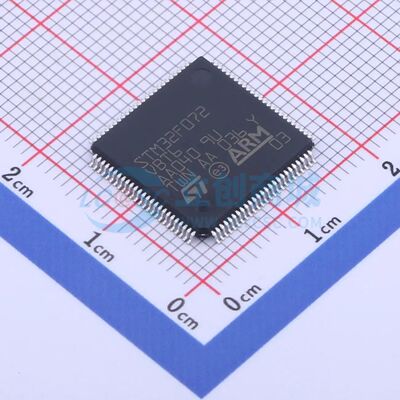 全新STM32F072VBT6单片机LQFP-100(14x14) 48MHz 32 Bit 128KB