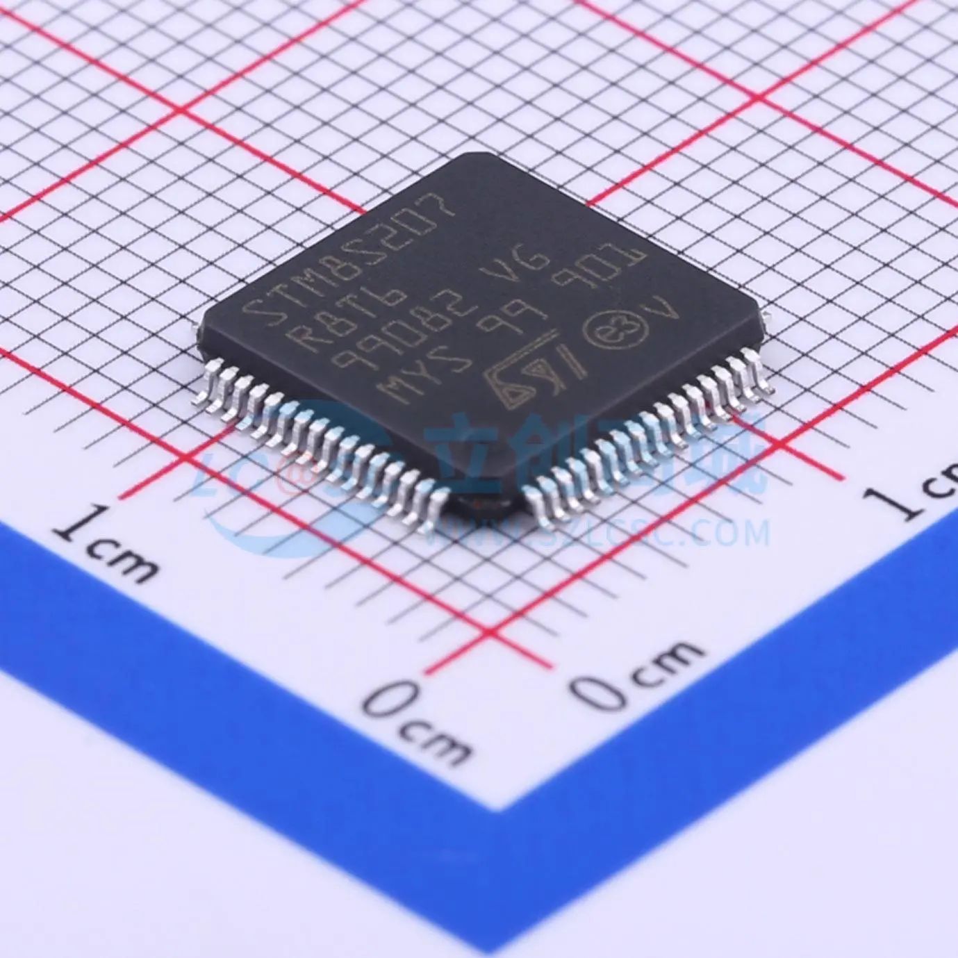 全新STM8S207R8T6单片机LQFP-64(10x10) 24MHz 8 Bit 64KB 可开票