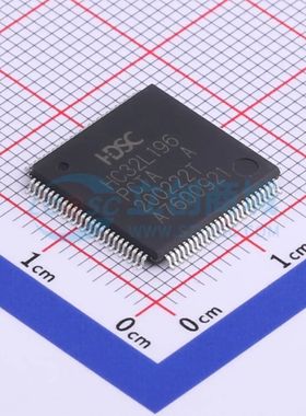 全新HC32L196PCTA-LQFP100单片机LQFP-100(14x14) 48MHz 256KB
