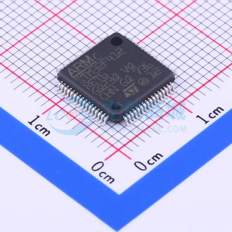 全新STM32F412RET6单片机LQFP-64(10x10) 100MHz 32 Bit 512KB