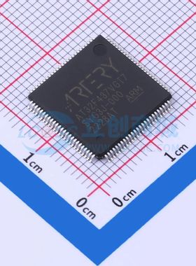 全新AT32F437VGT7单片机LQFP-100(14x14) 288MHz 1MB 可开票