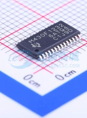 全新MSP430F1232IPWR单片机TSSOP-28 8MHz 16 Bit 8KB 可开票