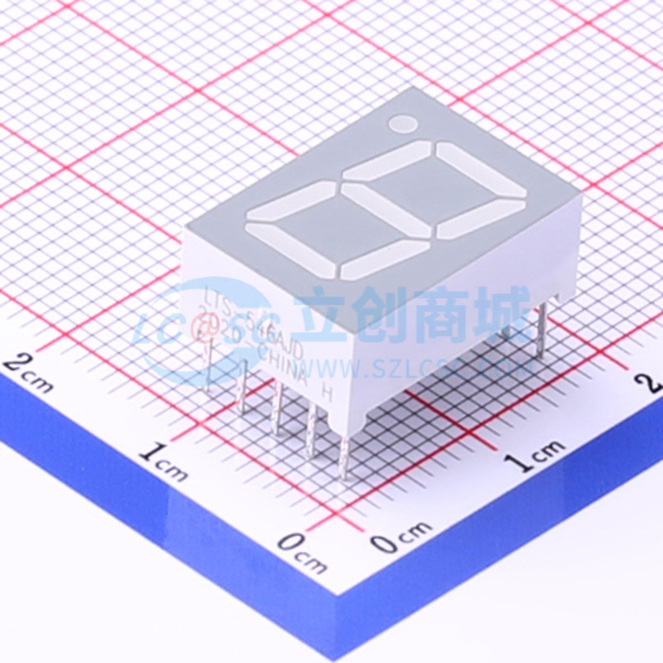 共阳红色 639nm数码管LED数码管LTS-546AJD DIP-10可开票