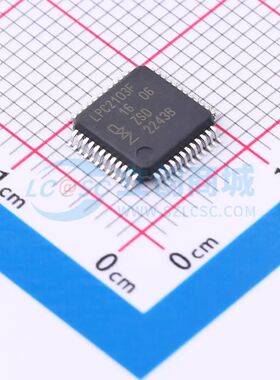 全新LPC2103FBD48EL单片机LQFP-48(7x7) 70MHz 16/32 Bit 32KB