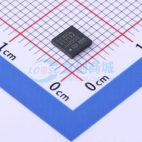 全新GD32E230G6U6TR单片机QFN-28-EP(4x4) 72MHz 32KB 可开票