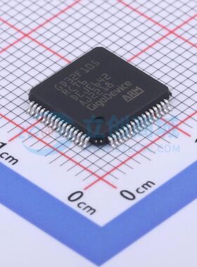 全新GD32F105RCT6单片机LQFP-64(10x10) 108MHz 256KB 可开票