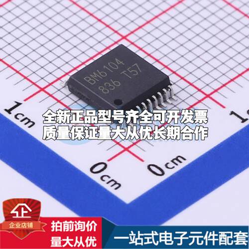 全新正品BM6104FV-CE2 SSOP-20-6.1mm 栅极驱动IC 质量保证