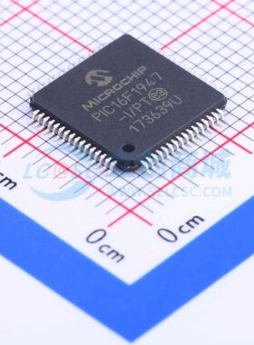 全新PIC16F1947-I/PT单片机TQFP-64(10x10) 32MHz 8 Bit 28KB