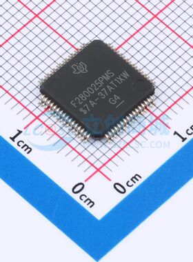 全新F280025PMSR单片机LQFP-64(10x10) 100MHz 32 Bit 128KB