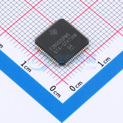 全新F280025PMSR单片机LQFP-64(10x10) 100MHz 32 Bit 128KB