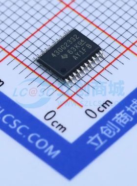 全新MSP430G2332IPW20R单片机TSSOP-20 16MHz 16 Bit 4KB 可开票