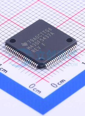 全新MSP430F5437AIPNR单片机LQFP-80(12x12) 25MHz 16 Bit 256KB