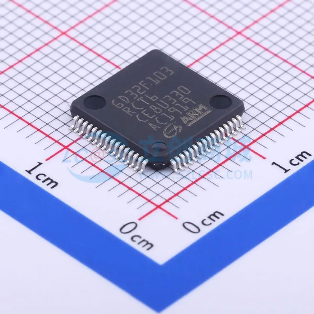 全新GD32F103RCT6单片机LQFP-64(10x10) 108MHz 256KB 可开票