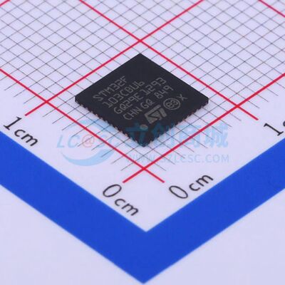 全新STM32F103CBU6单片机UFQFPN-48(7x7) 72MHz 32 Bit 128KB