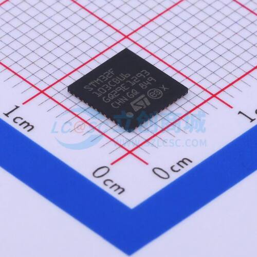 全新STM32F103CBU6单片机UFQFPN-48(7x7) 72MHz 32 Bit 128KB