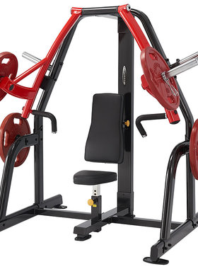 史帝飞/Steelflex PSBP 商用免维护挂片力量单机 坐姿推胸训练器