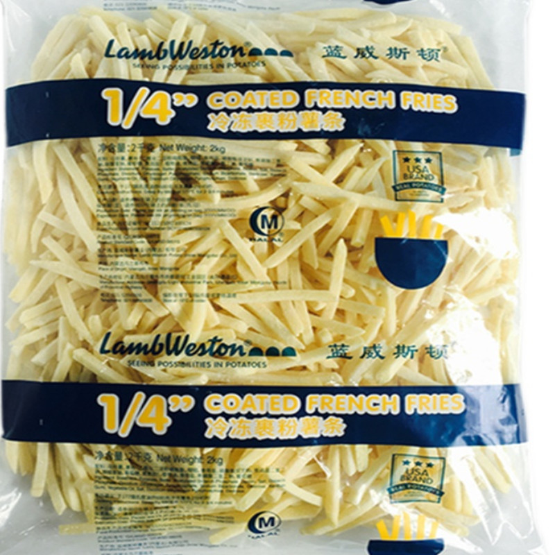 蓝威斯顿薯条冷冻油炸小吃半成品