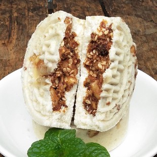 广西特产平南同和彬兴米饼糯米饼夹心饼传统糕点2筒红糖饼喜饼