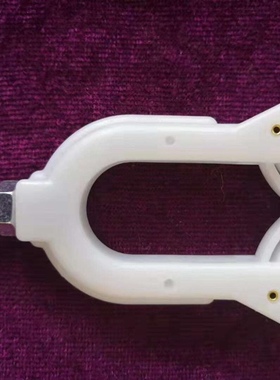 新品推荐 桃型线夹线束工装，白色线夹内径U20MM