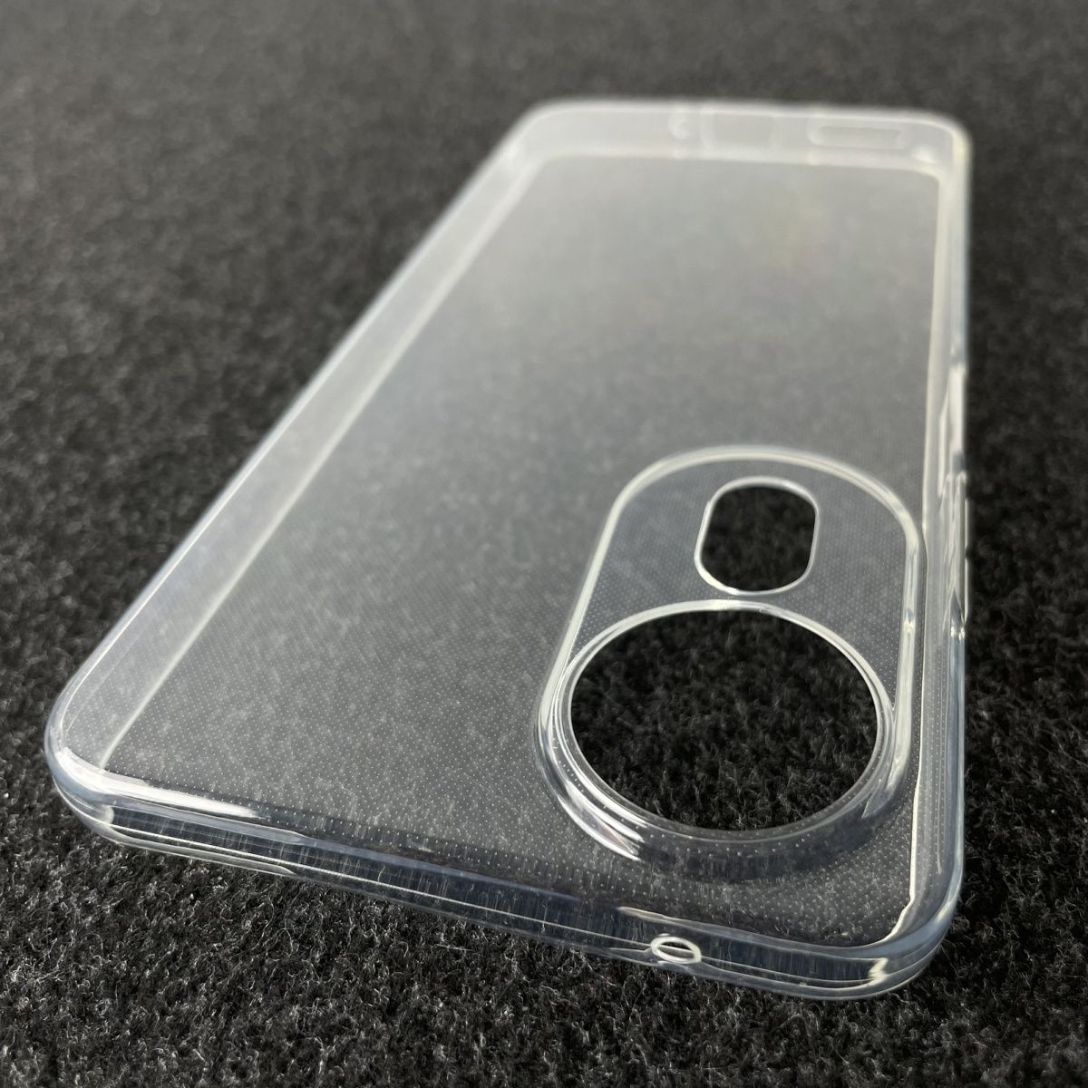 原机手感适用华为Hinova12se手机壳透明软壳全包保护壳圆弧清水壳